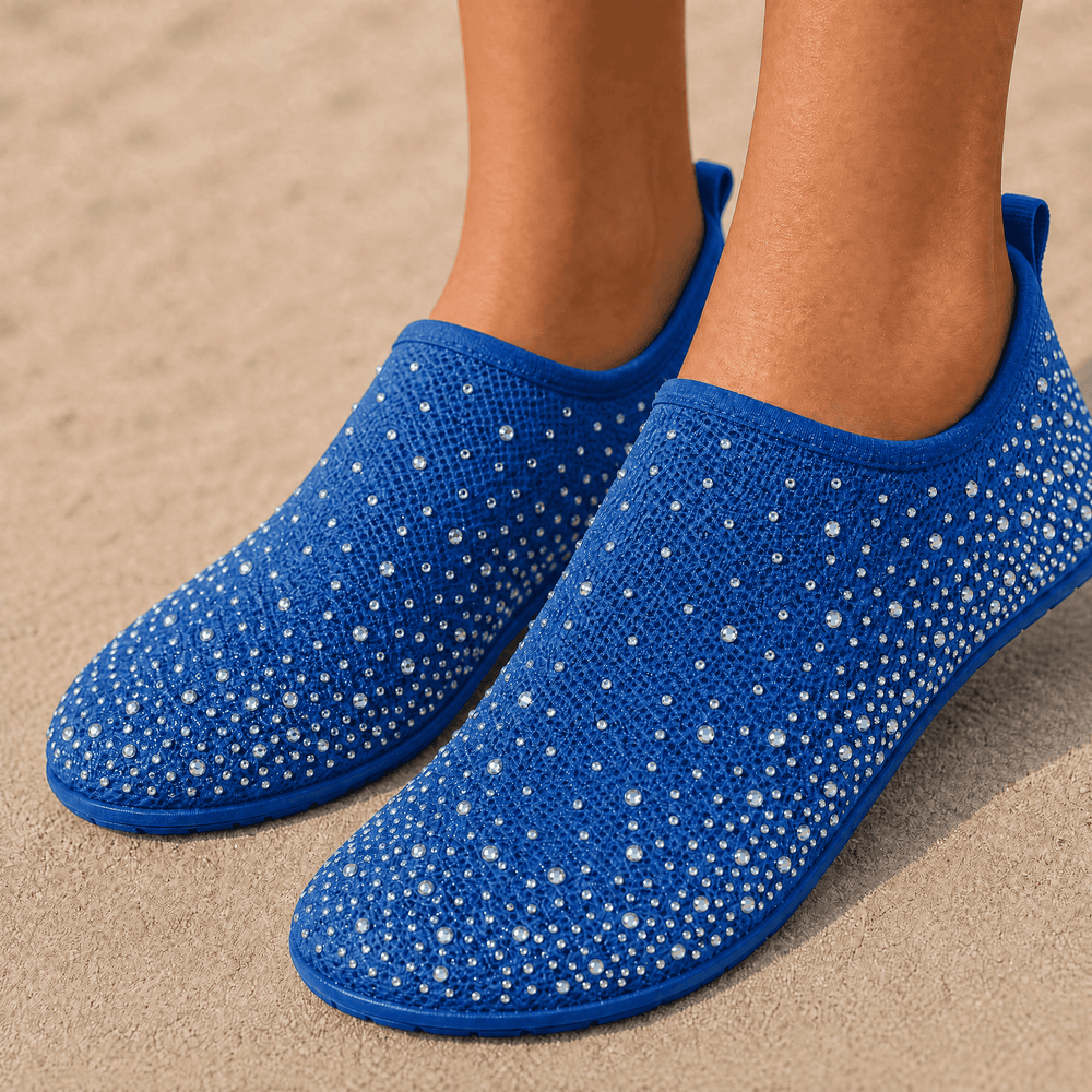 Sparkella – Rhinestone Slip-On Water Shoes