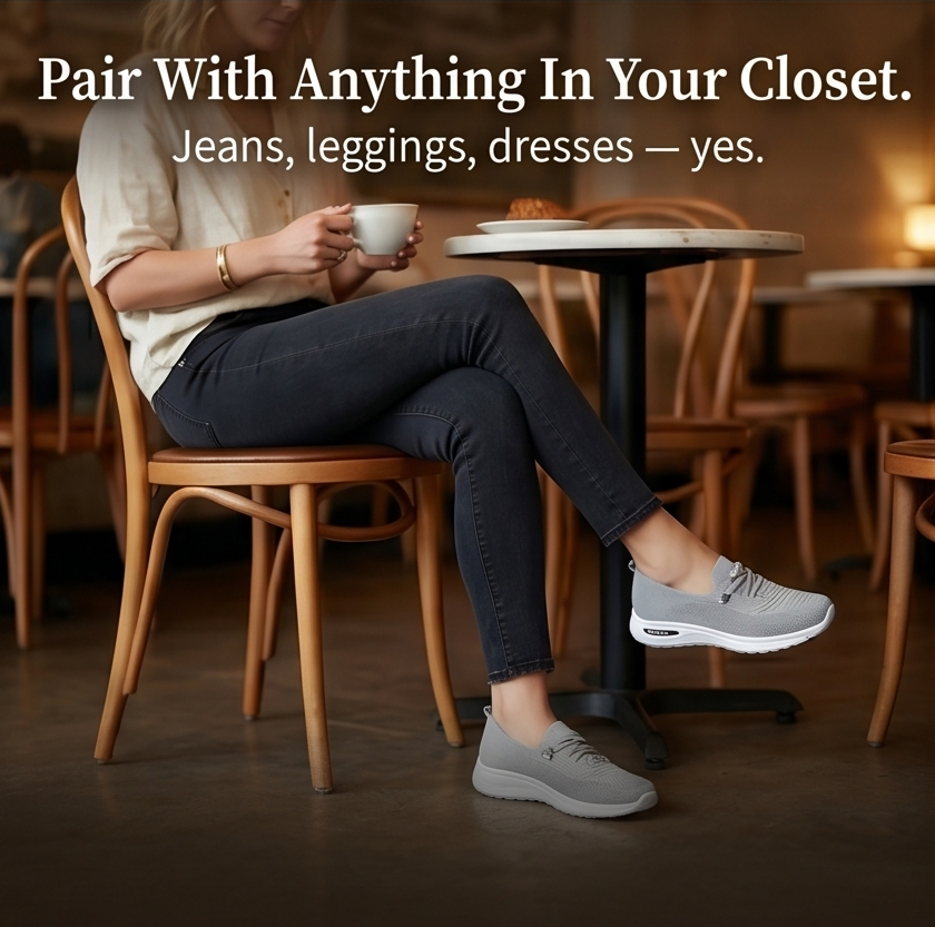 Strideflow – Lightweight Mesh Slip-On Sneakers