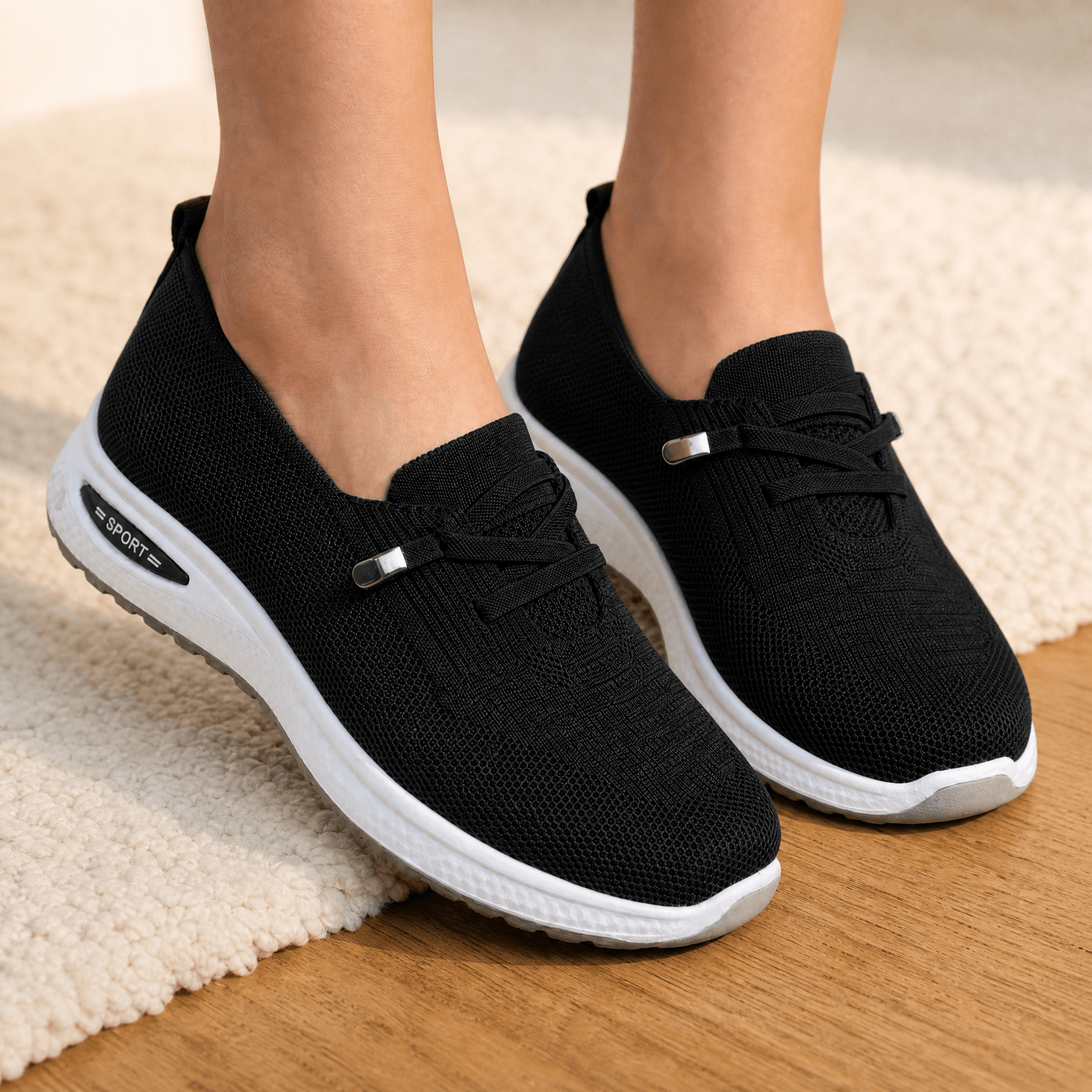 Strideflow – Lightweight Mesh Slip-On Sneakers