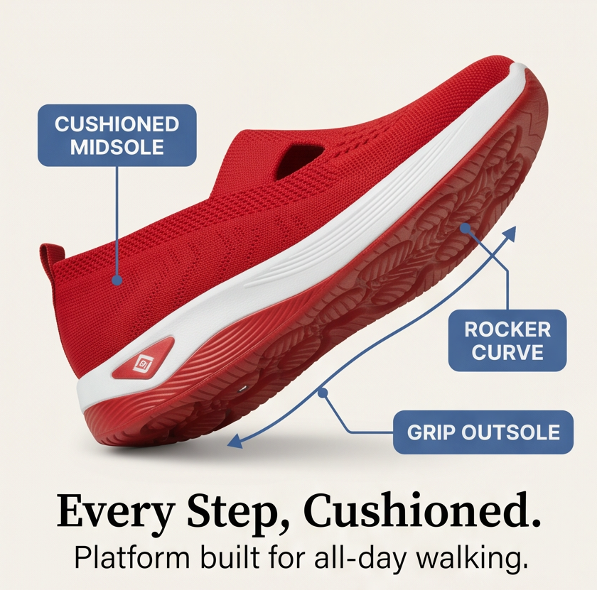 Striveknit – Breathable Slip-On Sneakers