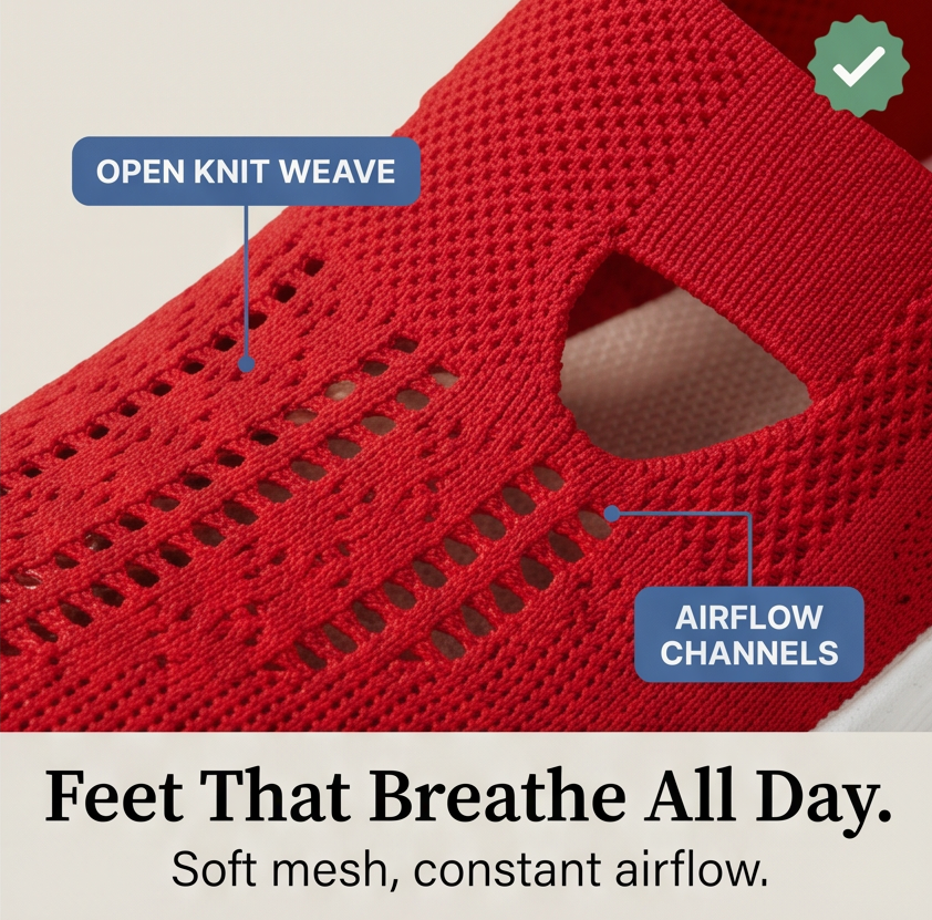Striveknit – Breathable Slip-On Sneakers