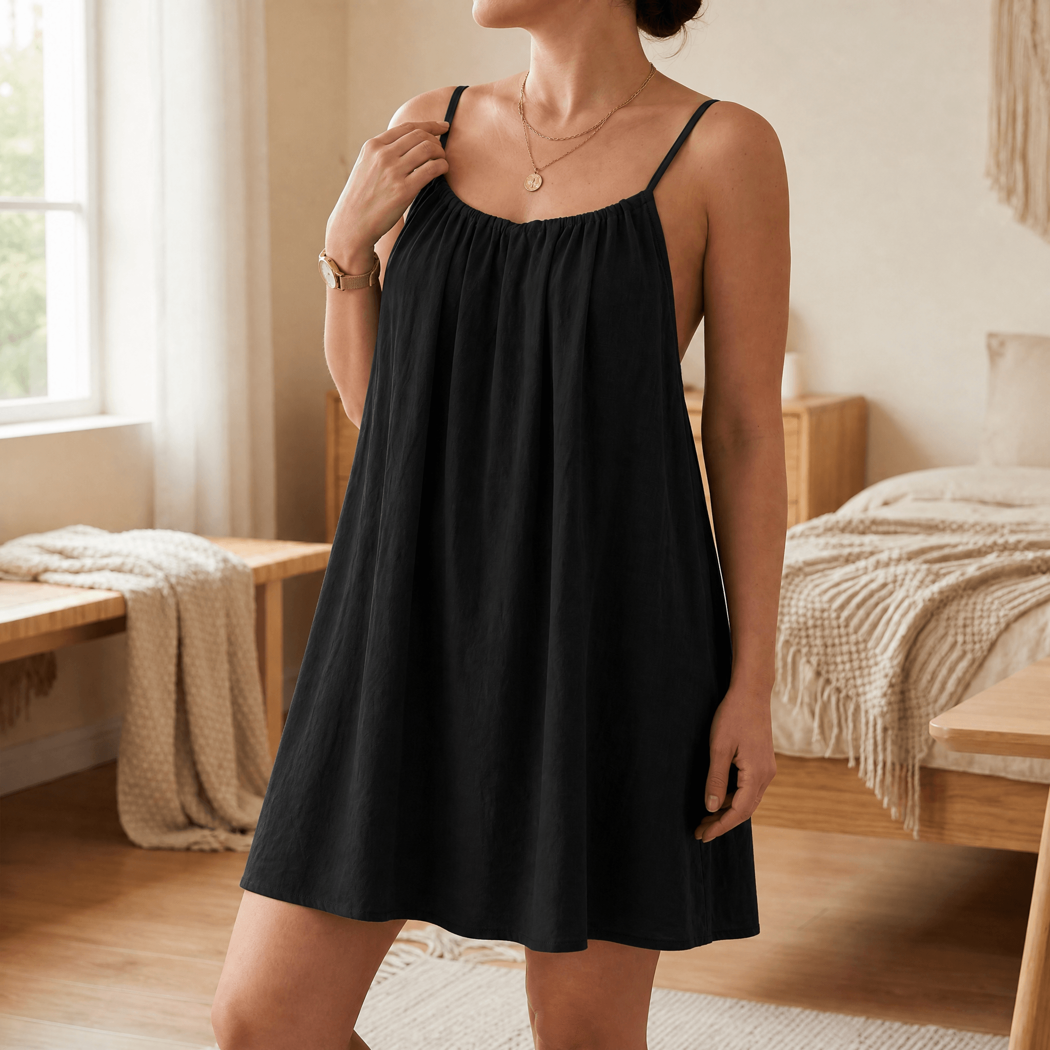 Summery™ Open-Back Sundress for Easy Summer Days