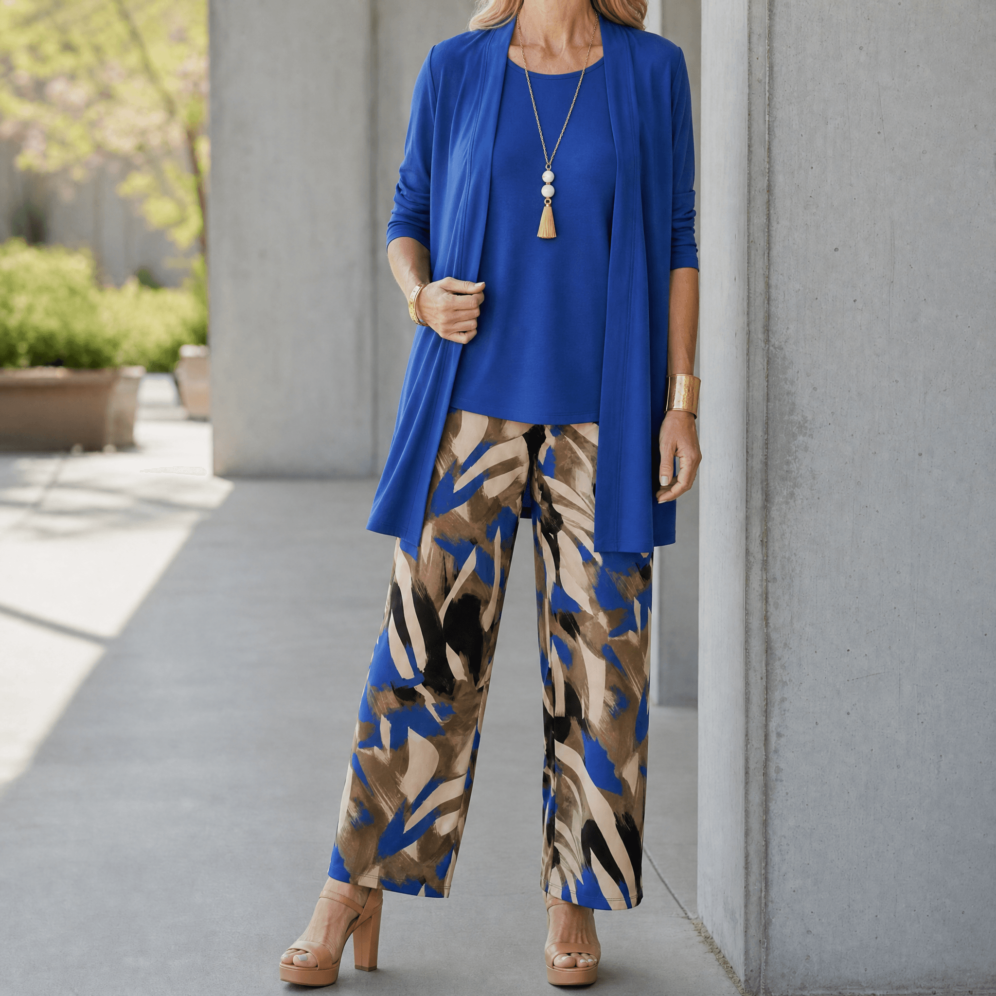 Taylor – Women's Elegant 3-Piece Cardigan Set