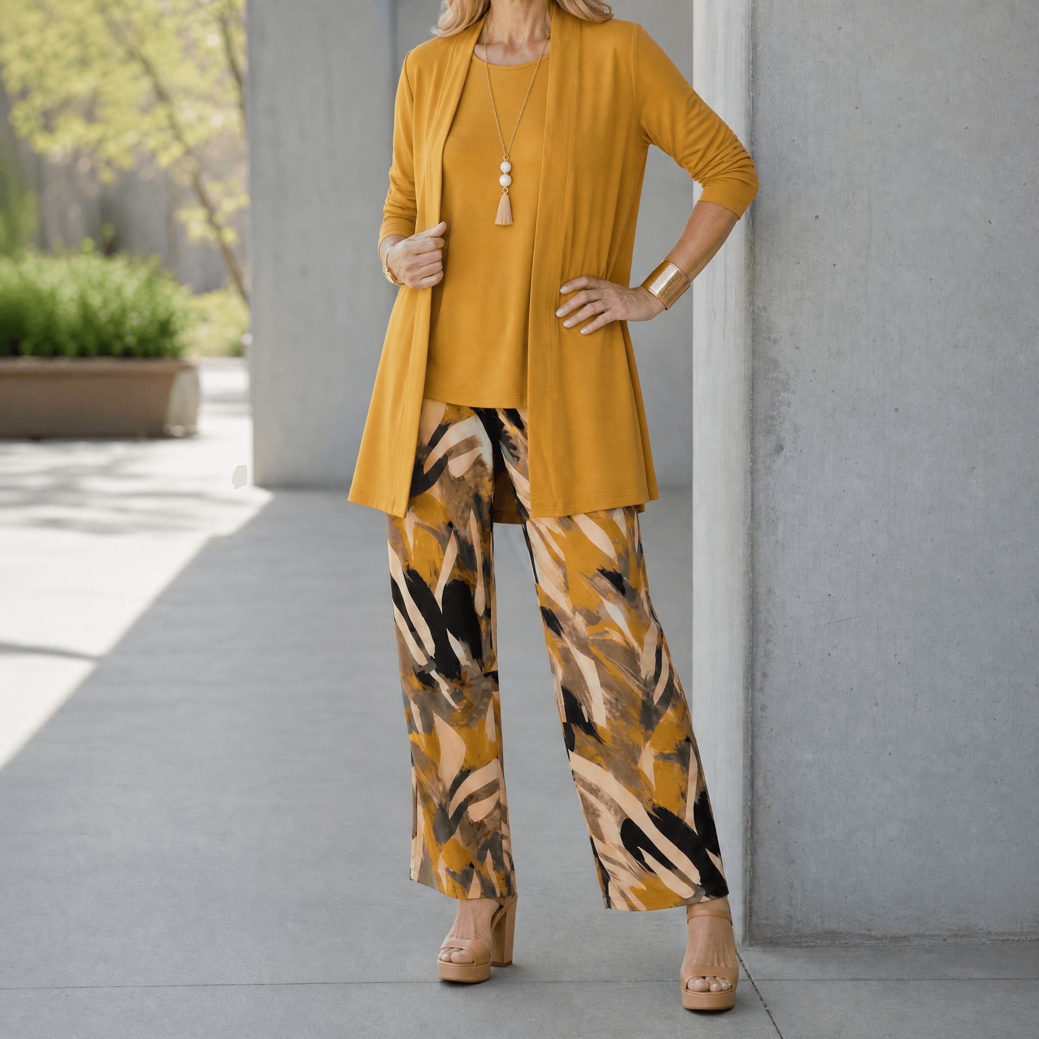 Taylor – Women's Elegant 3-Piece Cardigan Set