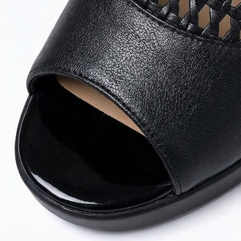 Tessara – Women's Breathable Woven Heel Sandals
