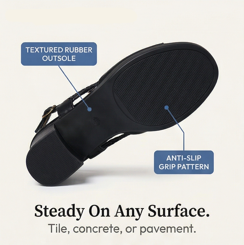 Tessara – Women's Breathable Woven Heel Sandals
