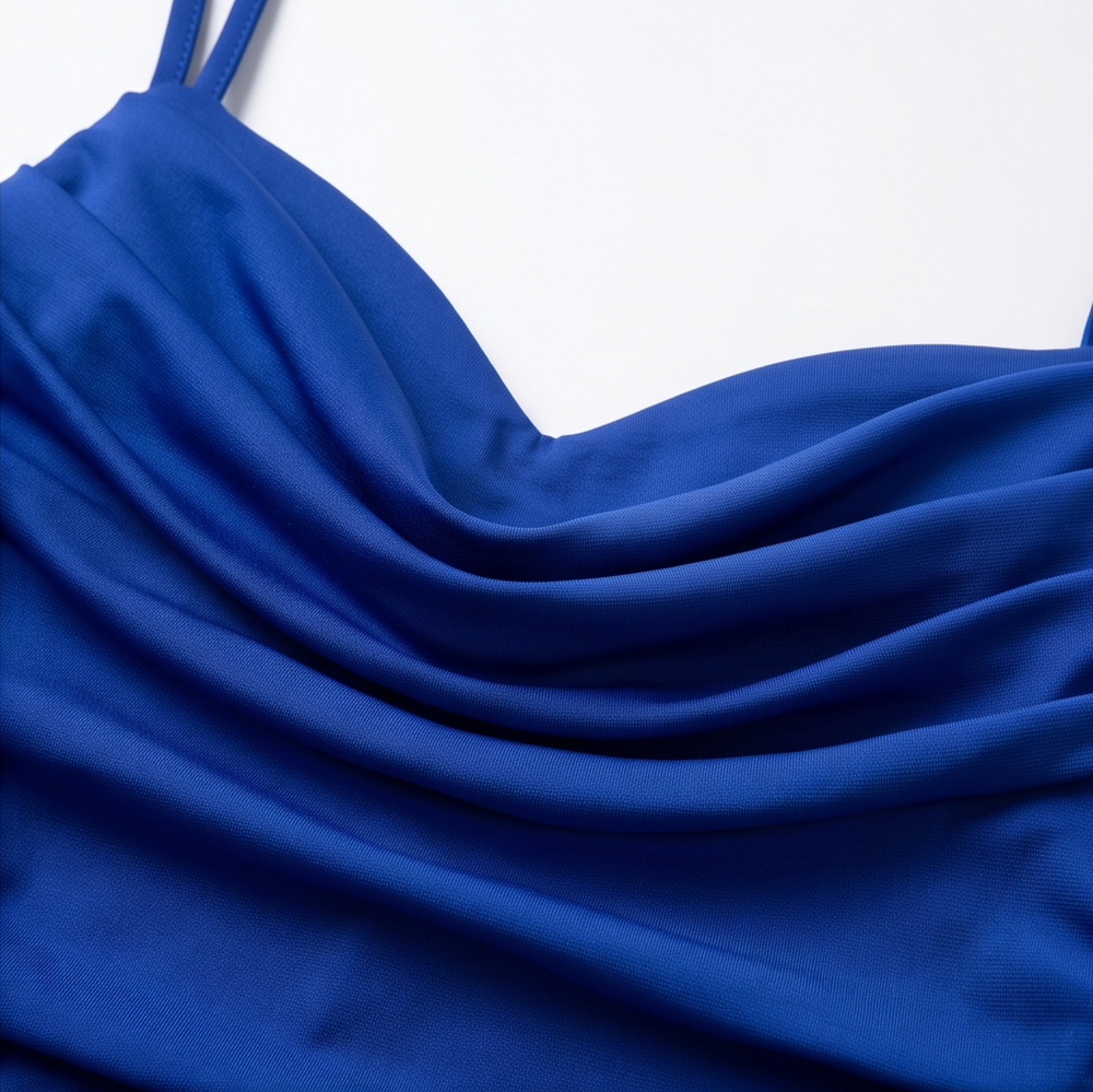 Velessa – Women's Ruched A-Line Mini Dress