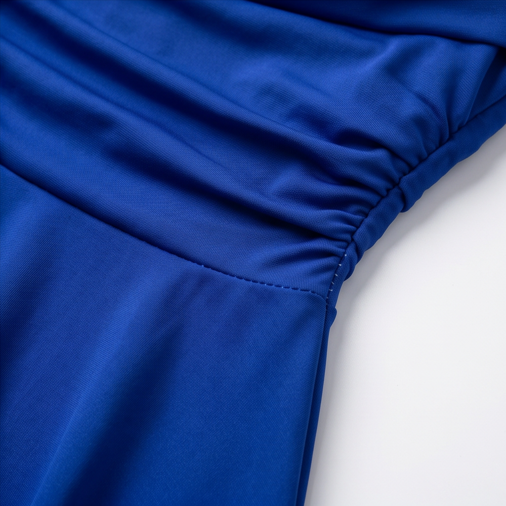 Velessa – Women's Ruched A-Line Mini Dress
