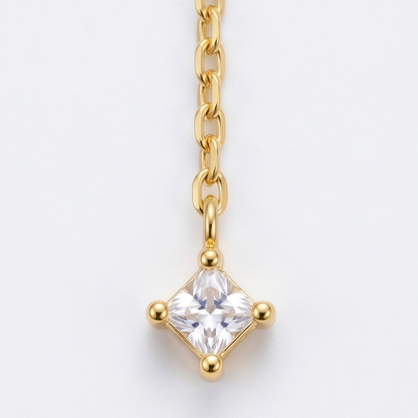 Veloisse – Winged Lariat Pendant Necklace