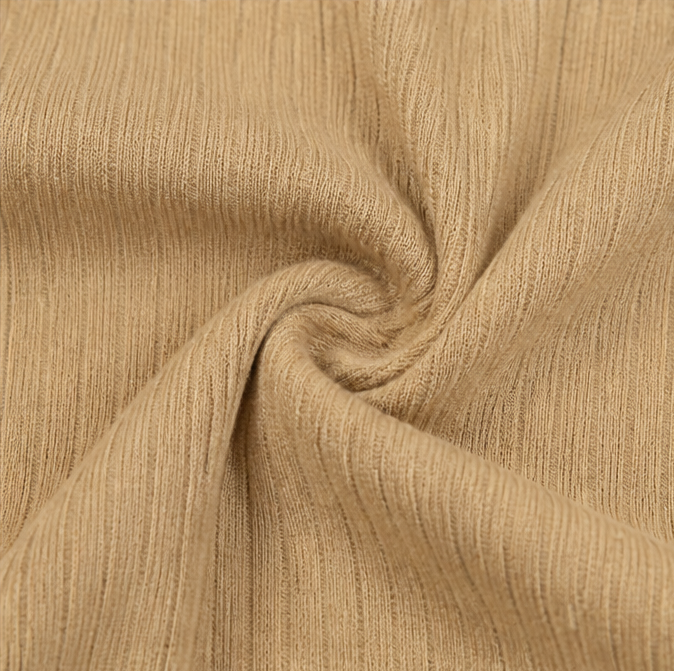 Velora – Asymmetric Ribbed Two-Piece Set with Flared Pants