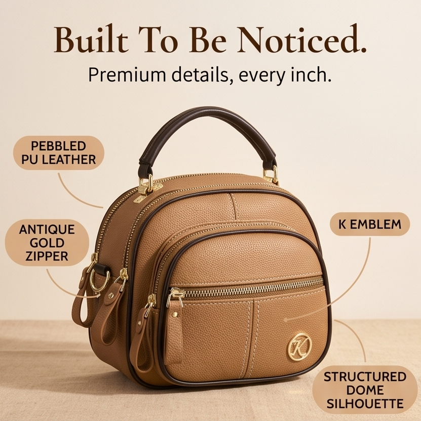 Velora – Multi-Compartment Crossbody Bag