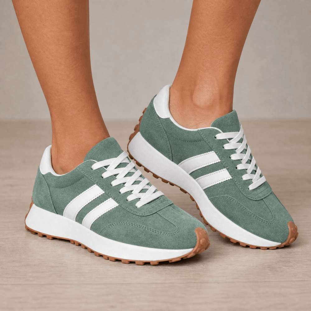 Velora - Retro Suede Sneakers for All Day Comfort