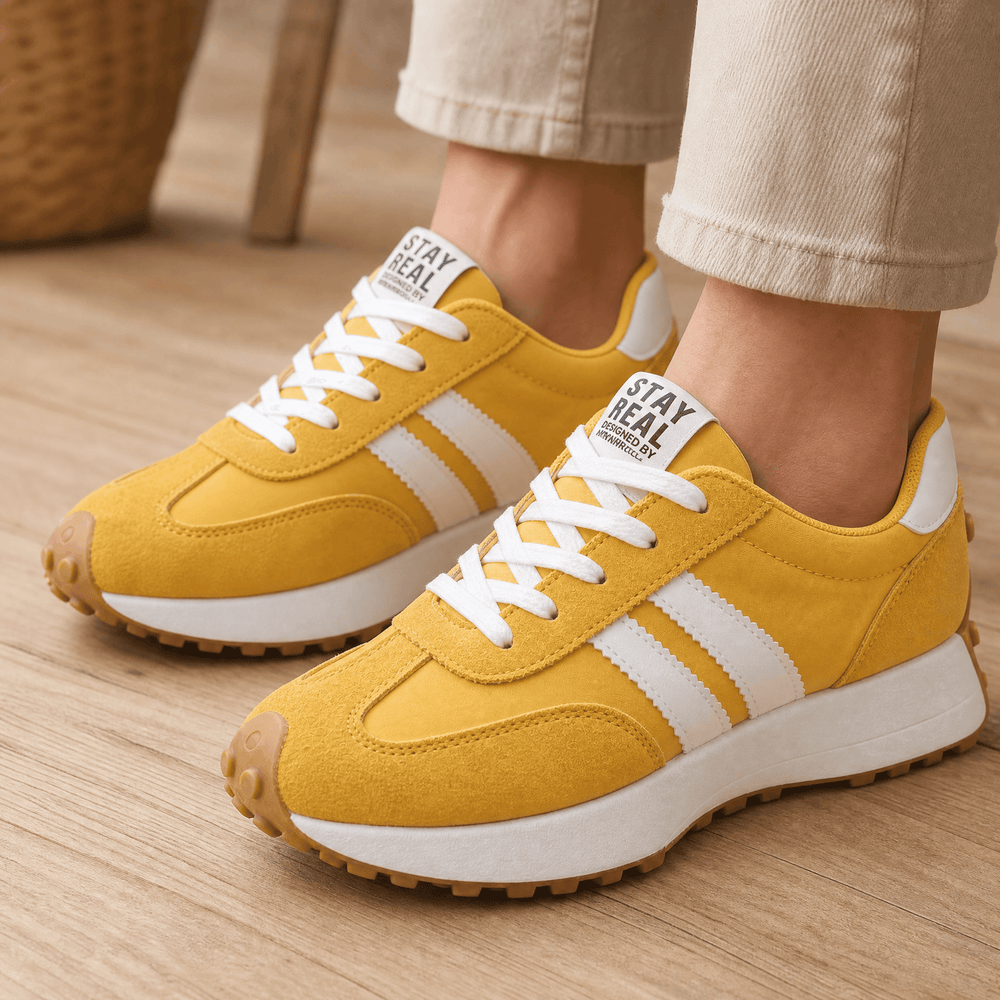 Velora - Retro Suede Sneakers for All Day Comfort