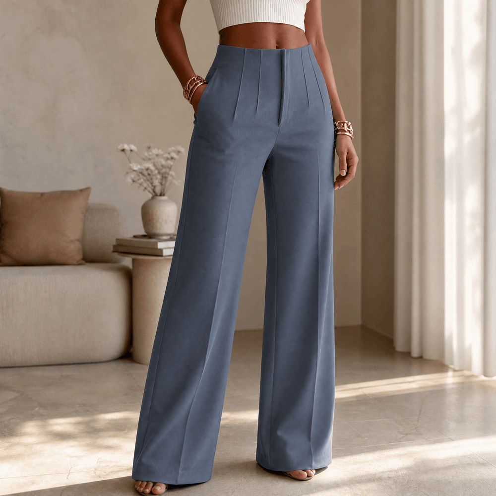 Velora – Women's Tailored Pleated Trousers