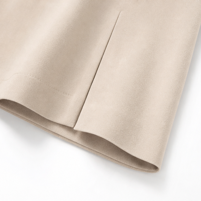 Velora – Wrap-Front Wide-Leg Culottes for Women, Knee Length, Tie Waist