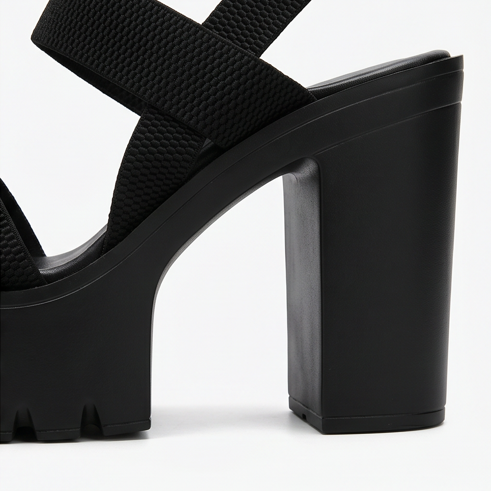 Veluna – Chunky Platform Heel Sandals