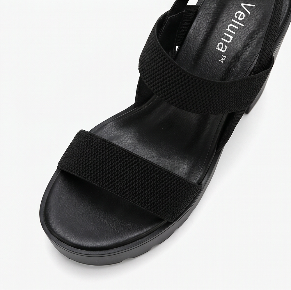 Veluna – Chunky Platform Heel Sandals