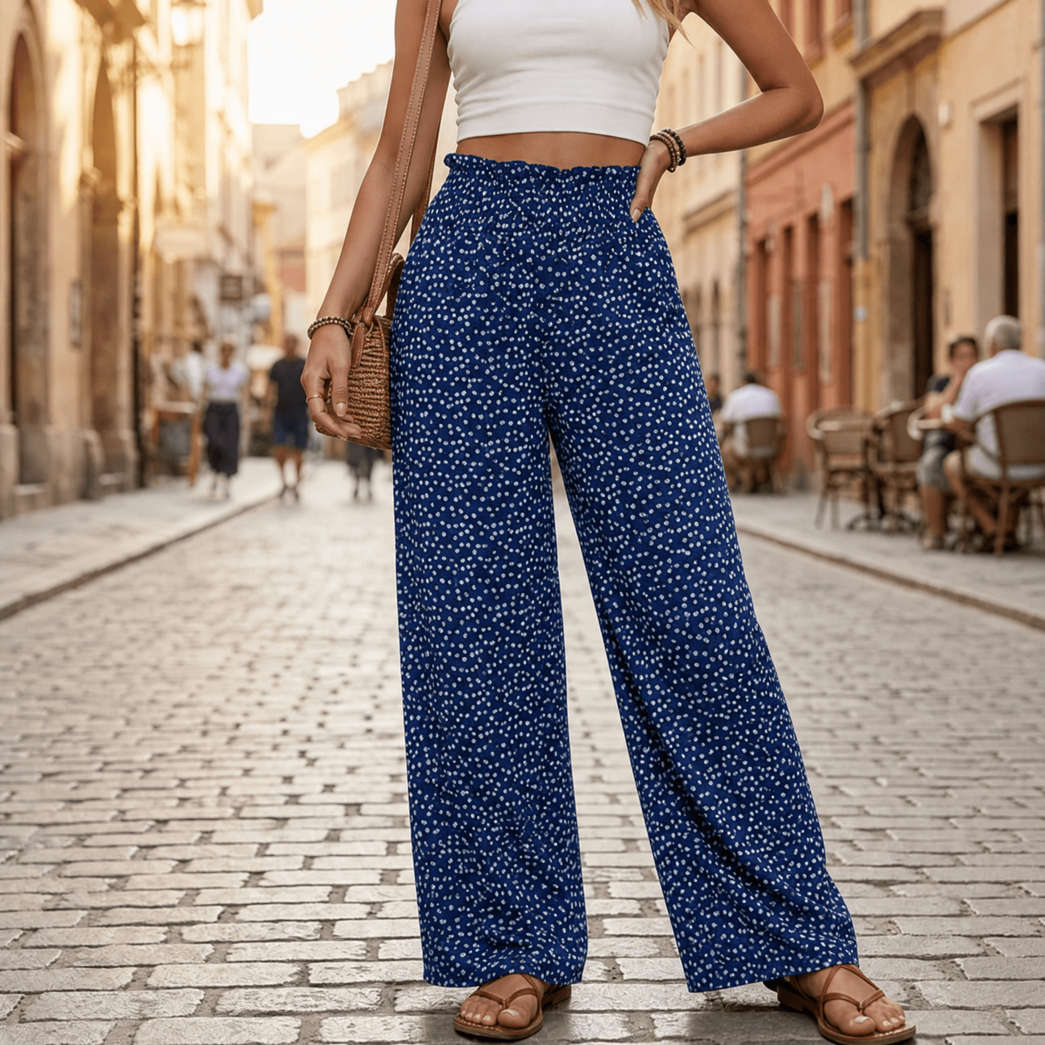 Vivara – Flowy High Waist Pull On Pants