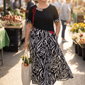Vivara – Patchwork Zebra Print Maxi Dress for Women