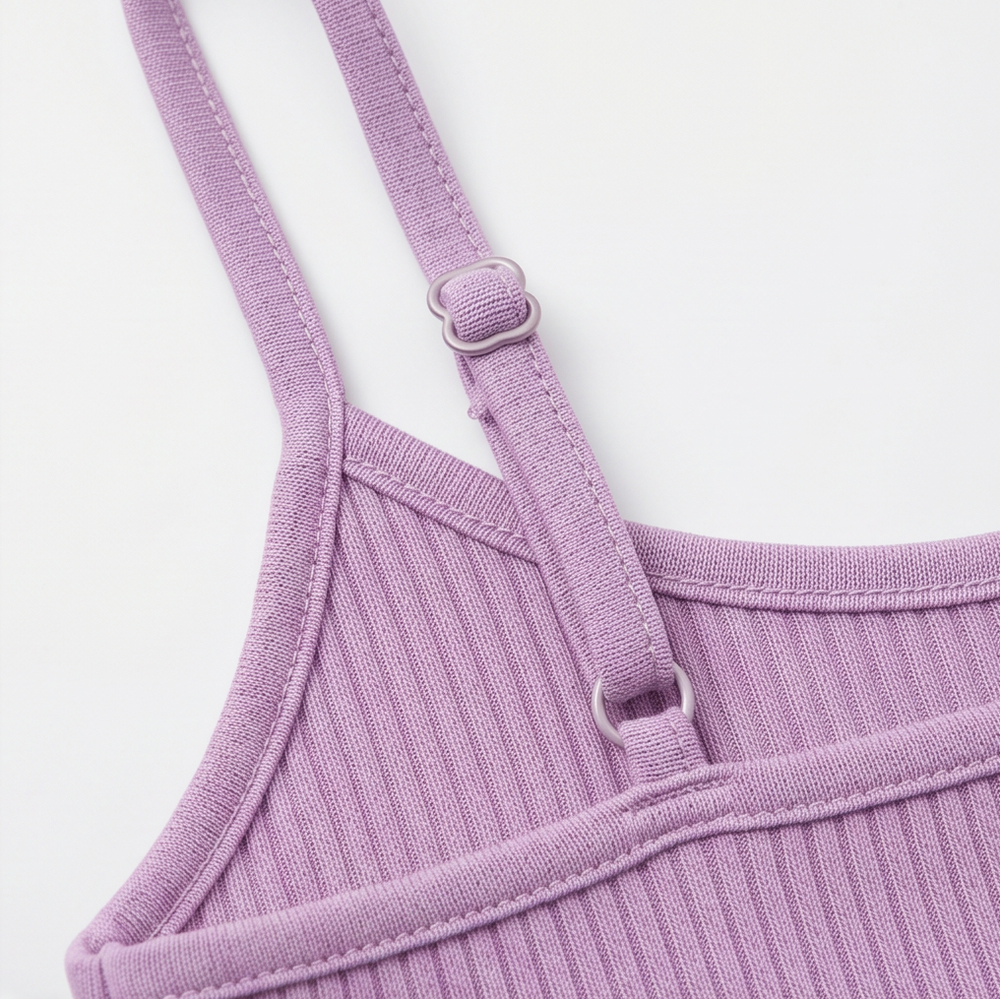 Vivelyn – Women's Soft Ribbed Two-Piece Lounge Set