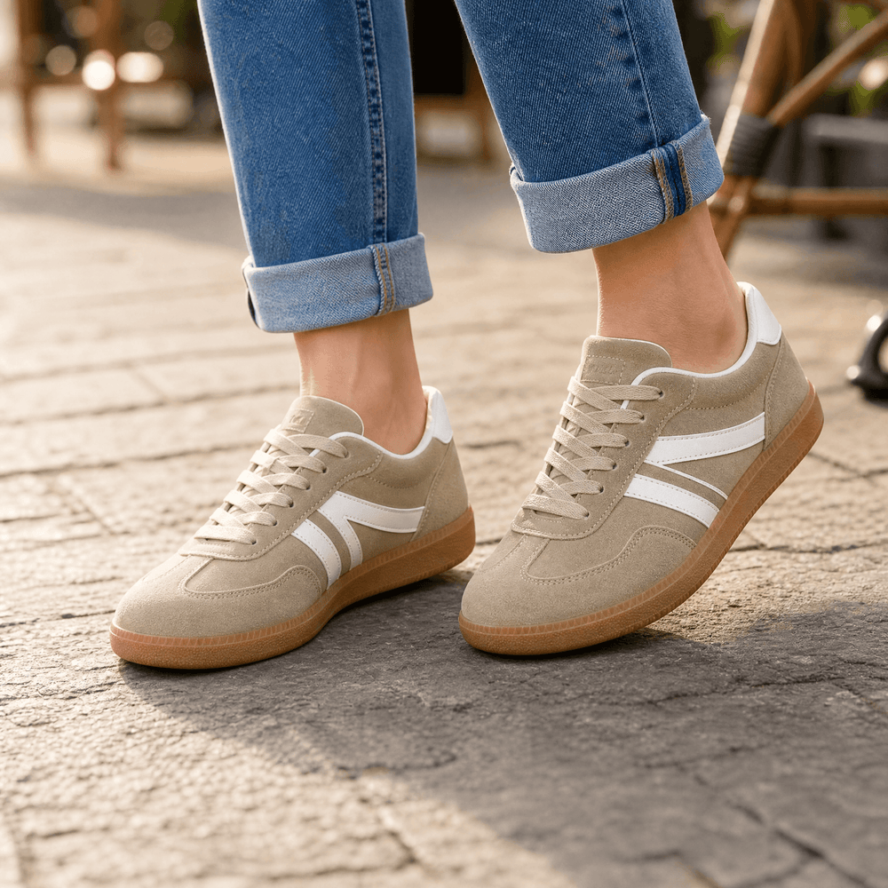 Vossa - Women's Cushioned Retro Sneakers