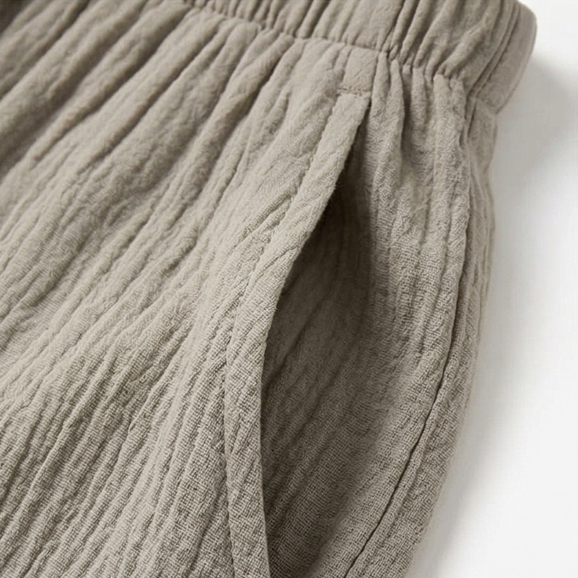 Waverly – Crinkle Textured Wide Leg Pants