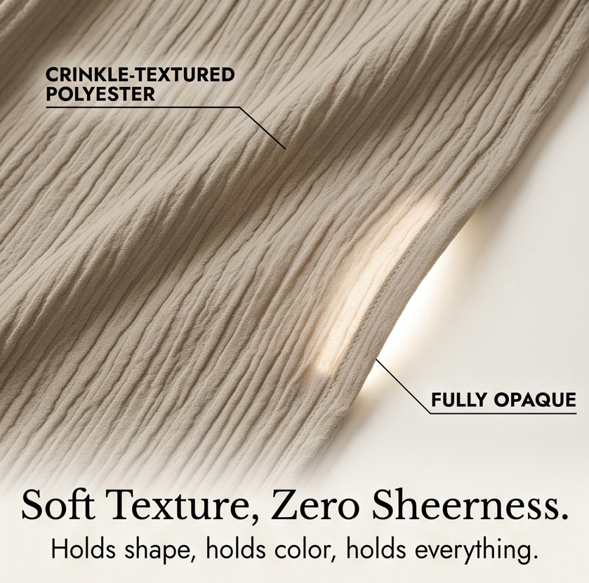 Waverly – Crinkle Textured Wide Leg Pants