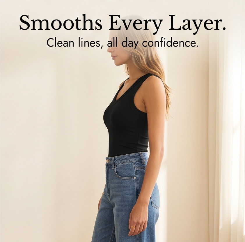 Wearbella – Women's Ribbed V-Neck Tank
