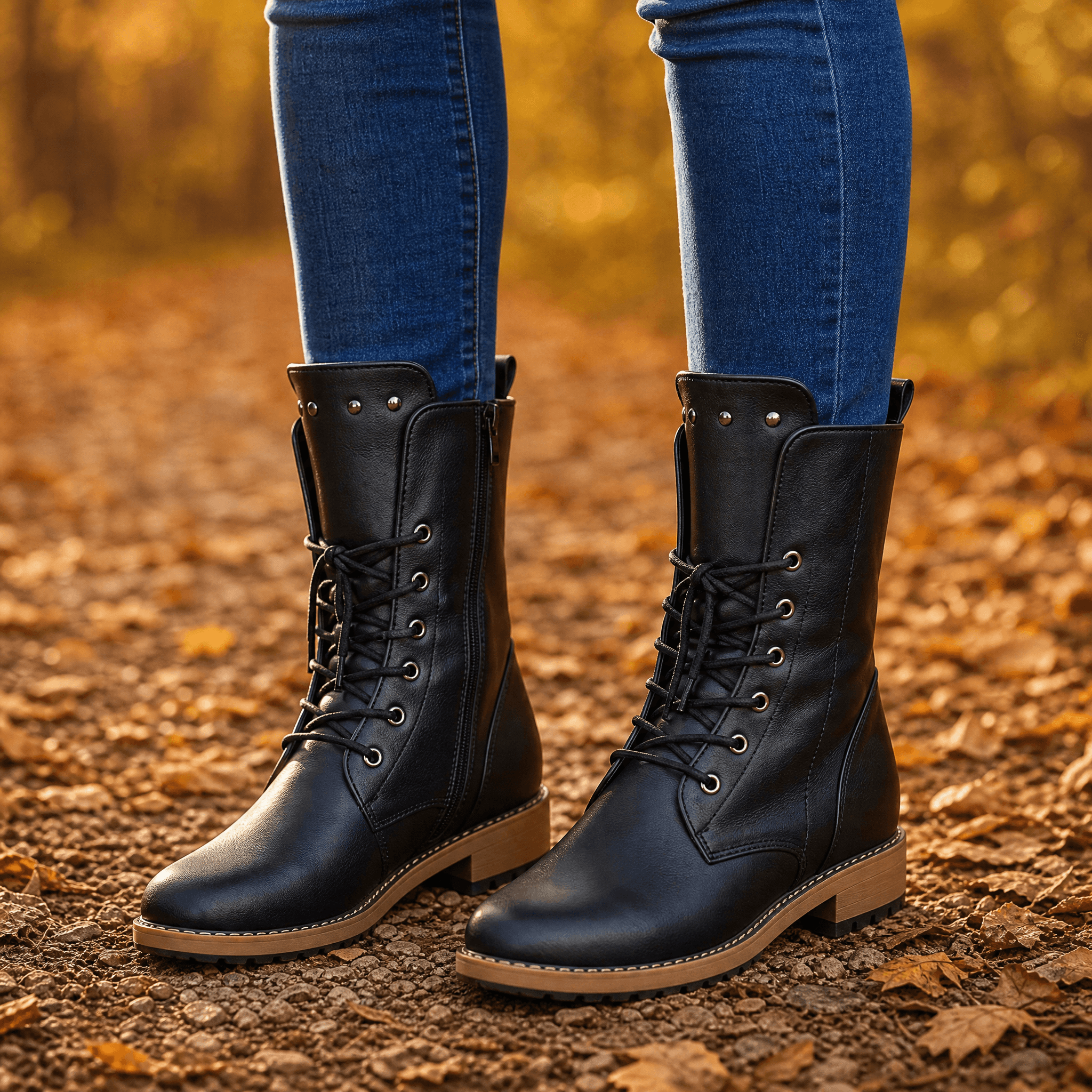 Westlyn – Women's Wool Lined Lace Up Ankle Boots