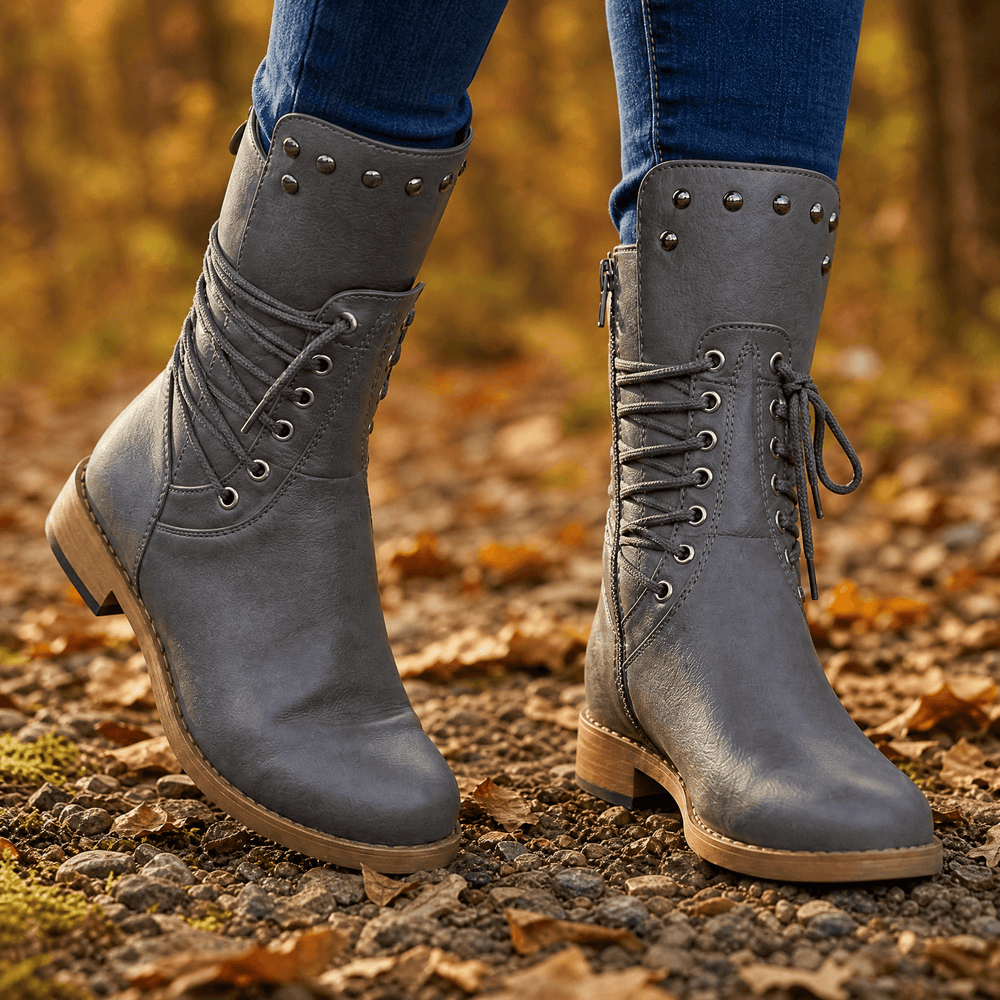 Westlyn – Women's Wool Lined Lace Up Ankle Boots