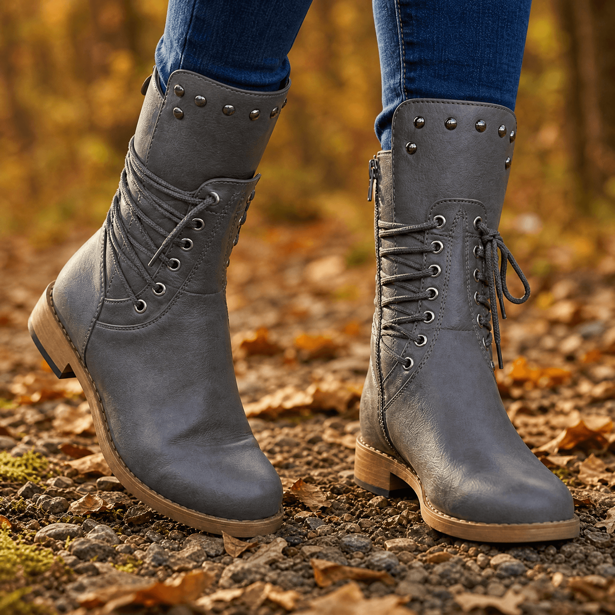 Westlyn – Women's Wool Lined Lace Up Ankle Boots