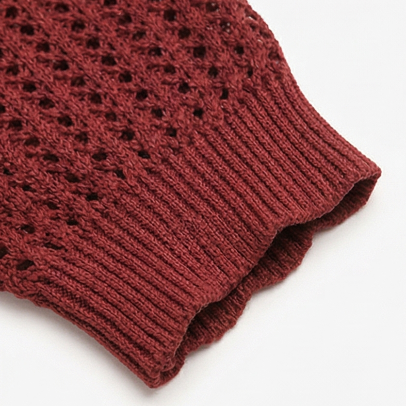 Wovelle – Women's Textured Knit Top for Warm Days